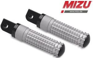 MiZU ~Y Race passengerfs footpegCincluding ABECBlack/Silver GSF1200 GSX-R1000 GSX-R750 GSX750E SV650 TL1000R SUZUKI XYL ^fXebvE^fuPbg Xebv 