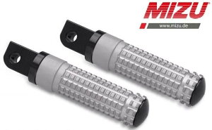 MiZU ~Y Race passengerfs footpegCincluding ABECBlack/Silver FZR600 MT-03 MT-07 MT-09 MT-125 SZR660 TRX850 XJR1200 XJR1300 XSR700 XSR900 YZF-R125 YZF-R1 YZF-R3 YZF750R YAMAHA }n ^fXebvE^fuPbg Xe