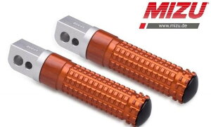 MiZU �~�Y Race passenger�fs footpeg�Cincluding ABE�CSilver/Orange DAYTONA600 DAYTONA650 DAYTONA955i SPEED FOUR SPRINT RS ST TRIUMPH �g���C�A���t �^���f���X�e�b�v�E�^���f���u���P�b�g �X�e�b�v �����