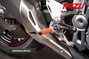 MiZU �~�Y Race driver�fs footpeg�Cincluding ABE�CSilver/Orange 748 848EVO 848 899 PANIGALE 900SS 996S 998 999 MONSTER S4R S4 SPORT1000 STREETFIGHTER848 BRUTALE 675 800 DUCATI �h�D�J�e�B MV AGUSTA �A�O�X�^ �t�b�g�y�O �X�e�b�v ����