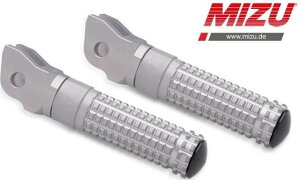 MiZU �~�Y Race driver�fs footpeg�Cincluding ABE�CSilver/Silver VERSYS 1000 650 Z1000H Z1000ST Z300 Z900 ZRX1100 ZRX1200R ZZR1200 ZZR400 ZZR600 KAWASAKI �J���T�L �t�b�g�y�O �X�e�b�v �����