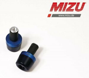 MiZU ~Y Race handlebar end (Set)CBlue o[Gh nh