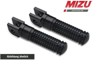 MiZU �~�Y Race driver�fs footpeg�Cincluding ABE�CBlack/Black HP4 R nineT Racer S1000RR S1000R CB125R CB500F CB650R BMW HONDA �z���_ �t�b�g�y�O �X�e�b�v �����