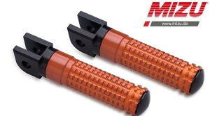 MiZU �~�Y Race driver�fs footpeg�Cincluding ABE�CBlack/Orange 125 DUKE 1290 SUPER GT R 390 690 SMC 690SMC 790 RC390 KTM �t�b�g�y�O �X�e�b�v �����
