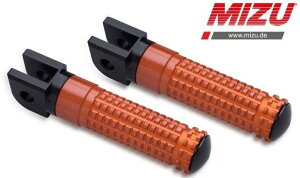 MiZU �~�Y Race driver�fs footpeg�Cincluding ABE�CBlack/Orange F800GT K1200GT K1300GT R1150RT R1200RT BMW �t�b�g�y�O �X�e�b�v �����