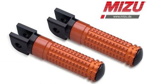 MiZU �~�Y Race driver�fs footpeg�Cincluding ABE�CBlack/Orange HP4 R nineT Racer S1000RR S1000R CB125R CB500F CB650R BMW HONDA �z���_ �t�b�g�y�O �X�e�b�v �����