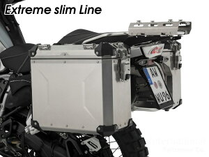 Wunderlich �����_�[���b�q �T�C�h�P�[�X�uEXTREME slimLine�v F750GS F800GS F850GS Adventure F900GS R1200GS LC ���� R1250GS BMW �p�j�A�P�[�X �ԑ̗p�o�b�O�E�P�[�X