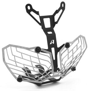 AltRider �A���g���C�_�[ Stainless Steel Mesh Headlight Guard for the Honda CRF1000L Africa Twin - Silver | AT16-0-1104 �w�b�h���C�g�K�[�h �O��