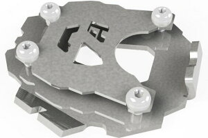 AltRider �A���g���C�_�[ Side Stand Enlarger for the Honda CRF1100L Africa Twin/ ADV Sports - Silver | AT20-0-1101 �T�C�h�X�^���h �t���[��