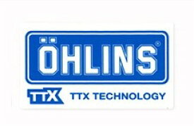 OHLINS オーリンズ TTX クリアステッカー
