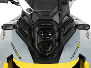 HEPCO��BECKER �w�v�R���x�b�J�[ �w�b�h���C�g�K�[�h�^�w�b�h���C�g�O���� V-Strom800 DE SUZUKI �X�Y�L �w�b�h���C�g�K�[�h �O��