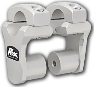 AltRider AgC_[ ROX 2' Pivoting Bar Risers for 1-1/8' Handlebar - Silver | RO02-1-2003 nh|XgEnhCU[ nhӃp[c nh