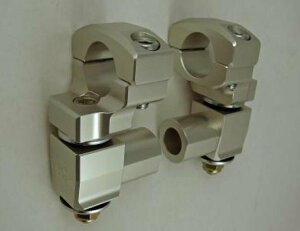 AltRider AgC_[ ROX Anti-Vibration Elite Pivoting Handlebar Risers 2' Rise x 1 1/8' Clamp | RO02-1-2004 nh|XgEnhCU[ nhӃp[c nh