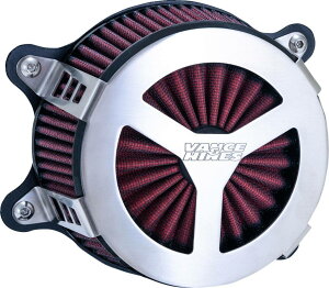 VANCE&HINES �o���X&�n�C���Y Radiant III Air Intake HARLEY-DAVIDSON �n�[���[�_�r�b�h�\�� �G�A�N���[�i�[�L�b�g �z�C�֘A �G���W�� Color�^Finish�FSilver�^Brushed Stainless(Base Color�FSilver)�m1010-3067�n