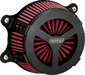 VANCE&HINES バンス&ハインズ Radiant III Air Intake HARLEY-DAVIDSON ハーレーダビッドソン エアクリーナーキット 吸気関連 エンジン Color／Finish：Black(Base Color：Black)［1010-3071］