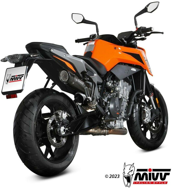 楽天市場】MIVV ミヴ X-M5 スリップオンマフラー 790 DUKE 890 KTM 