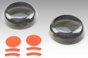 KIJIMA キジマ ブレットランプレンズカバー HARLEY-DAVIDSON ハーレーダビッドソン ウインカーレンズ 灯火類 電装系