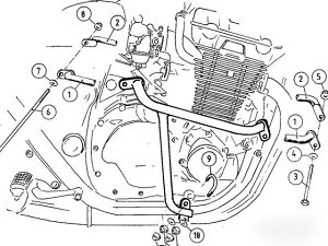 HEPCOBECKER wvRxbJ[ GWK[h CB1300 HONDA z_ t[