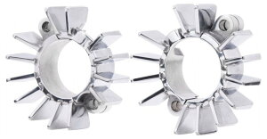 Motone Customs モートーンカスタムズ エキゾーストクランプ フィン BONNEVILLE BOBBER SPEEDMASTER T100 T120 SCRAMBLER 1200XC 1200XE 1200X 900 SPEED TWIN STREET CUP TRIUMPH トライアンフ マフラークランプ・Tボルトクラン