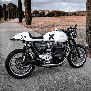 Motone Customs モートーンカスタムズ スリップオンマフラー SATURN V SPEED TWIN 1200 THRUXTON 1200RS 1200R TRIUMPH トライアンフ マフラー