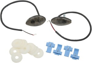 HOT BODIES RACING �z�b�g�{�f�B�[�Y ���[�V���O Flush-Mount Front Turn Signals MSX125 Grom HONDA �z���_ �E�C���J�[ ���Η� �d���n �J���[�F�X���[�N�����Y [2040-1506]