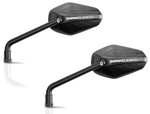 BARRACUDA �o���N�[�_ PAIR MIRRORS EGO CARBON �~���[ �n���h��