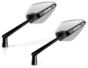 BARRACUDA �o���N�[�_ PAIR OF UNIVERSAL MIRRORS SKIN-XN INDICATOR B-LUX �~���[ �n���h��