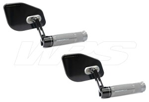 BARRACUDA バラクーダ PAIR MIRRORS SKIN-Z BAR END B-LUX ミラー ハンドル