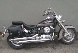 Marving }[BO tVXe Custom Silenced XVS 650 DRAG STAR YAMAHA }n tGL][Xg}t[ }t[