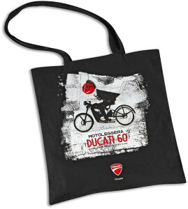 DUCATI Performance hDJeBptH[}X Canvas shopper bag-Ducati Museum Shopper ̑obOE|[` obO