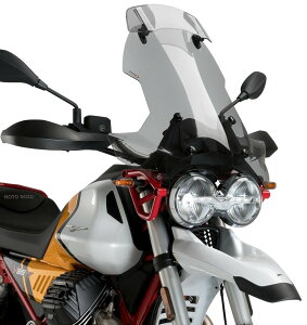 Puig �v�[�` �c�[�����O�X�N���[�� �o�C�U�[�t�� (Touring Windshield with Visor) V85 EVOCATIVE GRAPHICS STRADA TT CENTENARIO 850 TRAVEL MOTOGUZZI ���g�O�b�` �X�N���[�� �O��