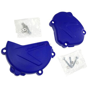 POLISPORT ポリスポーツ エンジンカバー セット YZ 125 YAMAHA ヤマハ クラッチカバー エンジンパーツ エンジン