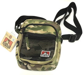 SOLISTE ソリスト BEN DAVIS CAMO SHOULDER BAG