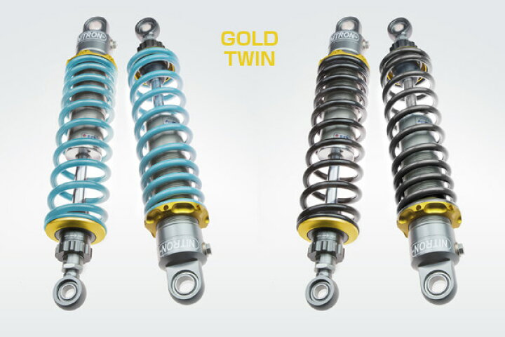 楽天市場】NITRON ナイトロン リアサスペンションツインショック TWIN 
