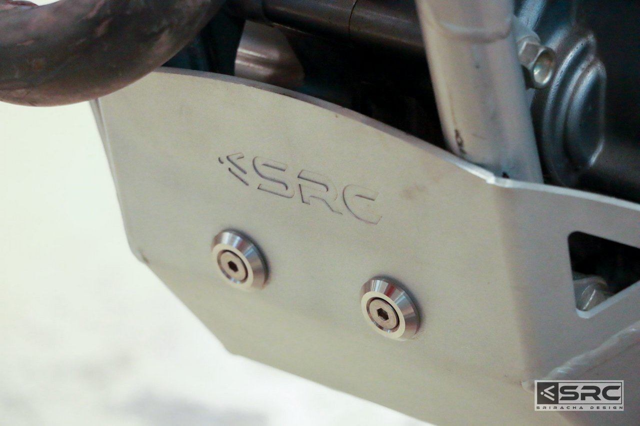 SRC エスアールシー スキッドプレート カラー：シルバー CRF250L HONDA ホンダ | ウェビック　楽天市場店