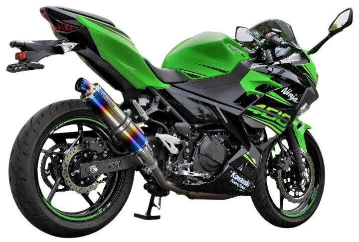 楽天市場】BEAMS ビームス R-EVO スリップオンマフラー ニンジャ400 