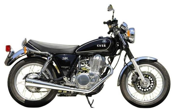 楽天市場】OVER オーヴァー SSメガホンマフラー SR400 YAMAHA ヤマハ 