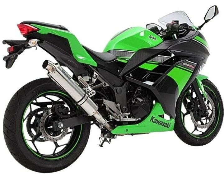 楽天市場】BEAMS ビームス R-EVO スリップオンマフラー ニンジャ250 