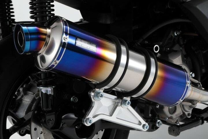 楽天市場】BEAMS ビームス R-EVO フルエキゾーストマフラー XMAX 250 