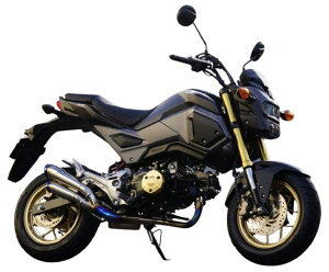 OVER オーヴァー ツインメガホン フルエキゾーストマフラー GROM HONDA ホンダ マフラー