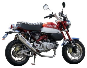 OVER オーヴァー SESMIC-mini フルエキゾーストマフラー MONKEY125 HONDA ホンダ マフラー