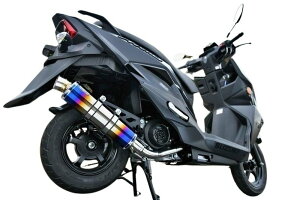 BEAMS ビームス R-EVO フルエキゾーストマフラー 政府認証 アヴェニス125 SUZUKI スズキ マフラー カラー:ヒートチタン(重量:3.4Kg【純正5.45Kg】)