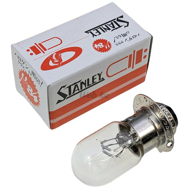楽天市場】STANLEY スタンレー電気 ヘッドランプ用電球 プレス CUB 