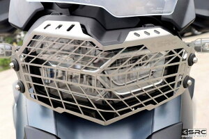 SRC �G�X�A�[���V�[ �w�b�h���C�g�K�[�h F750GS F850GS BMW �O�� �J���[�F�V���o�[(�f�ށF�X�e�����X)