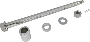 Drag Specialties �h���b�O�X�y�V�����e�B�[�Y Chrome Axle Kit�m0214-1964�n Screamin�f Eagle Road Glide FLTRSE-I King Classic EFI FLHRC FLTR Electra Ultra FLHTCU FLHTCUI FLHTC Standard FLHTI Police FLHTP FLHR FLHTPI FLHTCI FLTRSE-I2 FLHT �A