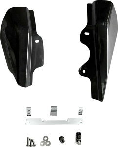 Drag Specialties hbOXyVeB[Y Frame Mounted Heat Deflectorsm0504-0323n Road Glide EFI FLTR Electra Standard FLHTI Street FLHX King FLHR FLHT HARLEY-DAVIDSON n[[_rbh\ GAXN[vEGA_Ng 