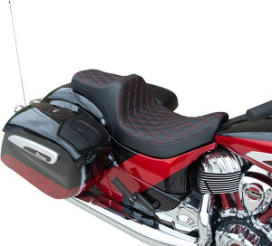 Drag Specialties �h���b�O�X�y�V�����e�B�[�Y Predator III Seat�m0810-2264�n Chieftain Limited Roadmaster Springfield Chief Dark Horse Classic INDIAN MOTORCYCLE �C���f�B�A�� �V�[�g �V�[�g�֘A �O��