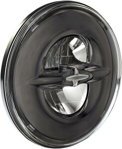 Drag Specialties �h���b�O�X�y�V�����e�B�[�Y 7' Reflector Style LED Headlamp�m2001-1792�n �w�b�h���C�g ���Η� �d���n