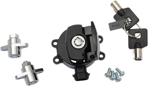 Drag Specialties �h���b�O�X�y�V�����e�B�[�Y Side Hinge Ignition Switch�m2106-0412�n Road King Special FLHRXS EFI FLHR HARLEY-DAVIDSON �n�[���[�_�r�b�h�\�� �L�[�V�����_�[�E�� �X�C�b�`�E�n�[�l�X�֌W �d���n