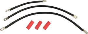 Drag Specialties �h���b�O�X�y�V�����e�B�[�Y Battery Cable Set�m2113-0667�n Softail Standard FXST Heritage Classic FLSTC Springer FXSTS FLST Custom FXSTC HARLEY-DAVIDSON �n�[���[�_�r�b�h�\�� �z���E�R�[�h